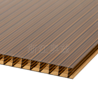 阳光板四层中空聚碳酸酯pc板卡布隆polycarbonatesheet5