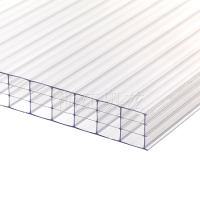 阳光板四层中空聚碳酸酯pc板卡布隆polycarbonatesheet9