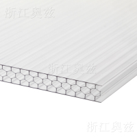 阳光板蜂窝中空聚碳酸酯pc板卡布隆polycarbonatesheet2