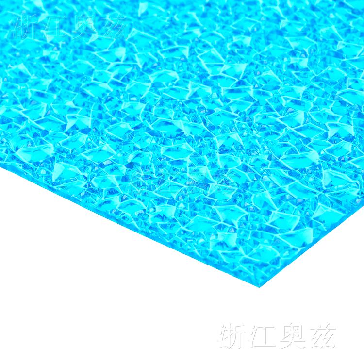PC颗粒板-蓝色